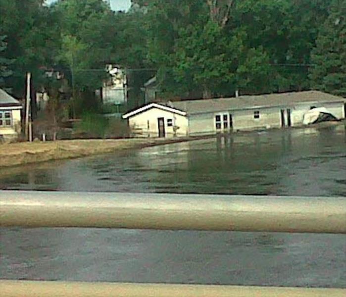 Flooding in La Mirada area.